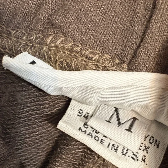 Bryn Walker Brown Relaxed Fit Pants with pockets Sz M - Picture 4 of 10